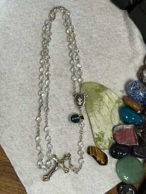 Vintage Alpacca Rosary
